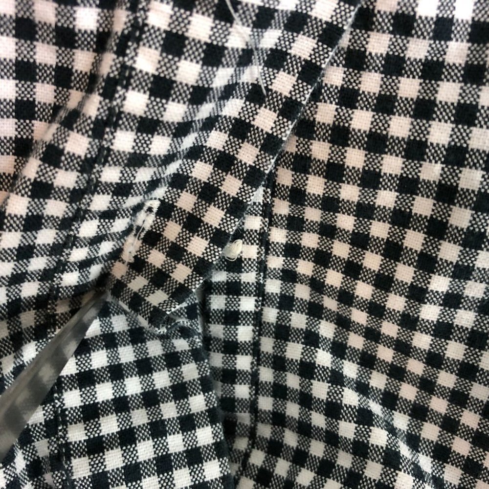 Polo Ralph Lauren Shirt XL Extra Up Long Sleeve Black Check Logo Pony - Picture 8 of 12